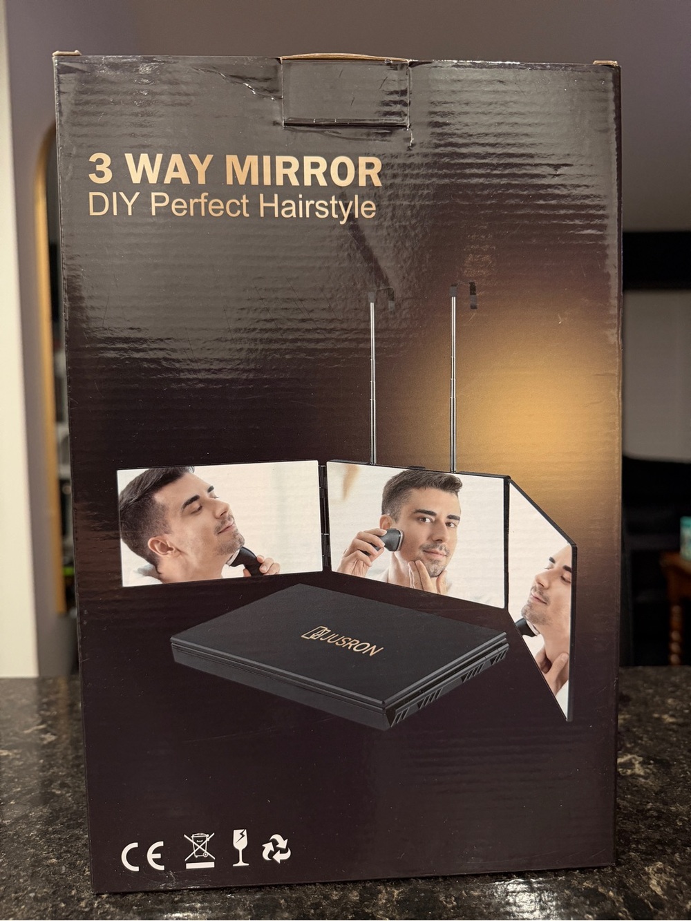 NWT 3-Way Styling Mirror